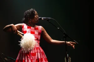 LORNOAR dancing on stage