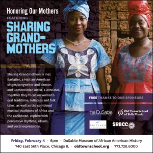 LORNOAR in Sharing Grandmothers artwork in Chicago - USA